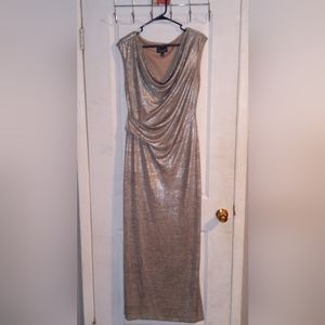 Dress silver and gold